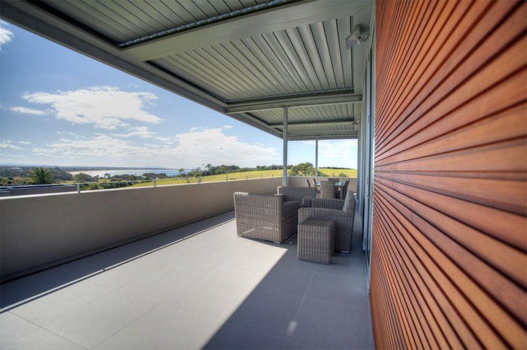Seascape 1 House Balcony 1 - Barry Pfister Builder In Forster, NSW