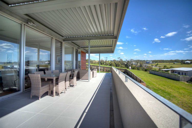Seascape 1 House Balcony - Barry Pfister Builder In Forster, NSW