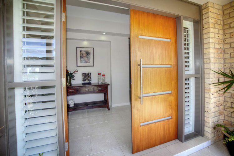 Cape Hawke 2 Main Door - Barry Pfister Builder In Forster, NSW