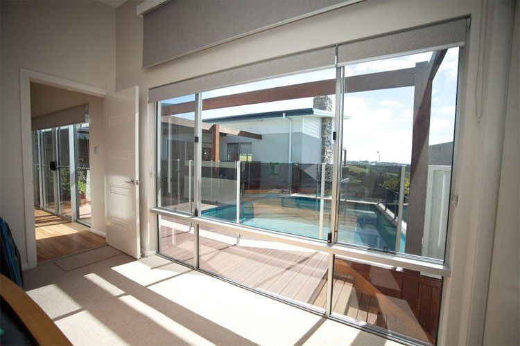 Seascape 2 Pool Side View from the Inside - Barry Pfister Builder In Forster, NSW