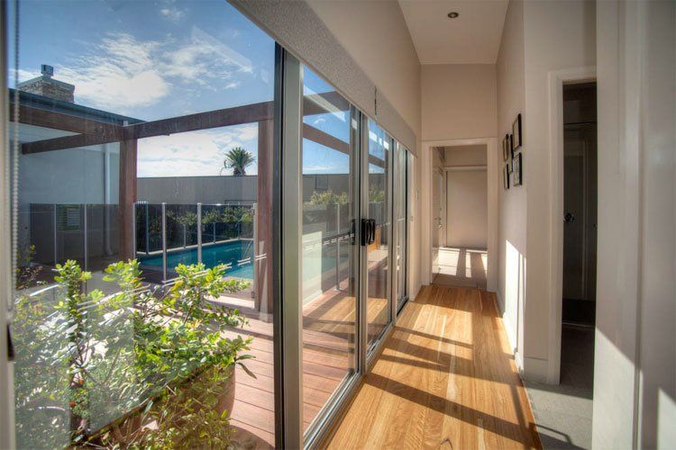 Seascape 2 Hallway and Balcony - Barry Pfister Builder In Forster, NSW