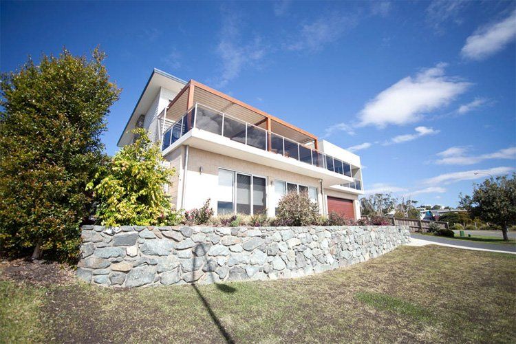 Seascape 2 House Front - Barry Pfister Builder In Forster, NSW