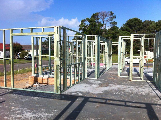 Tuncurry Metal Structure of the House - Barry Pfister Builder In Forster, NSW