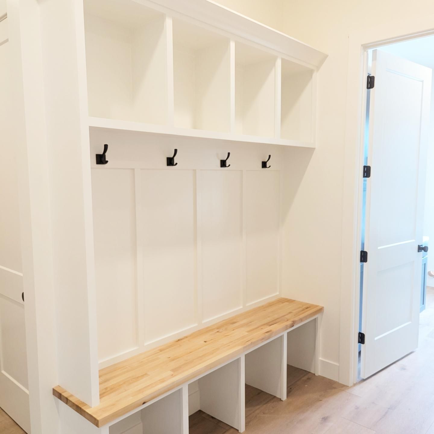 Dream Home Cabinetry | Custom Mud Room & Storage Cabinet Design