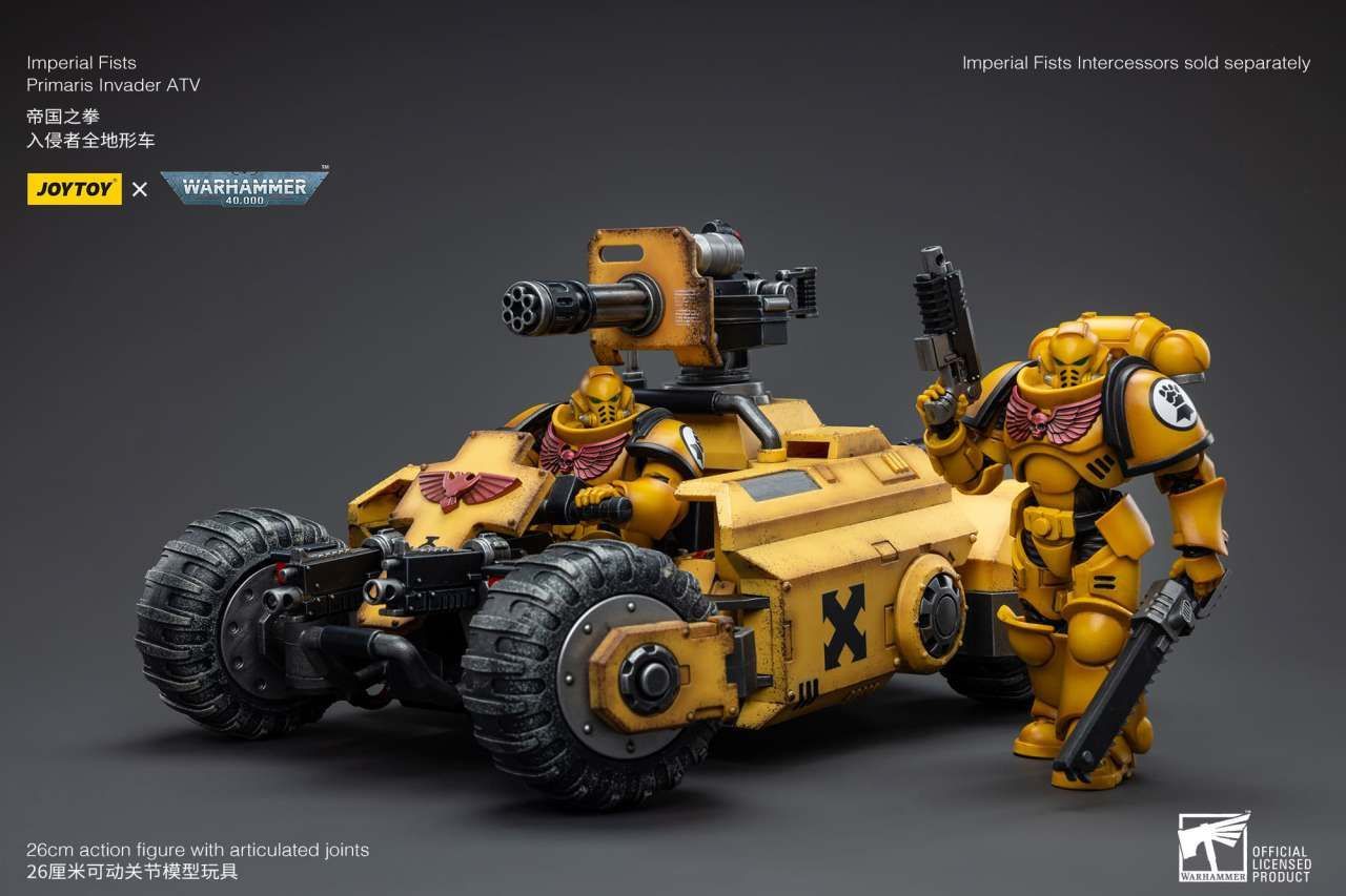 Warhammer 40k imperial fists primaris invader atv