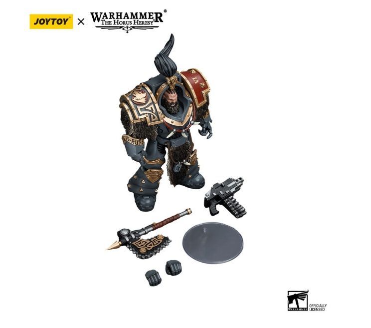 Warhammer The Horus Heresy Action Figure 1/18 Space Wolves Varagyr Wolf Guard Squad Varagyr Thegn 12 cm