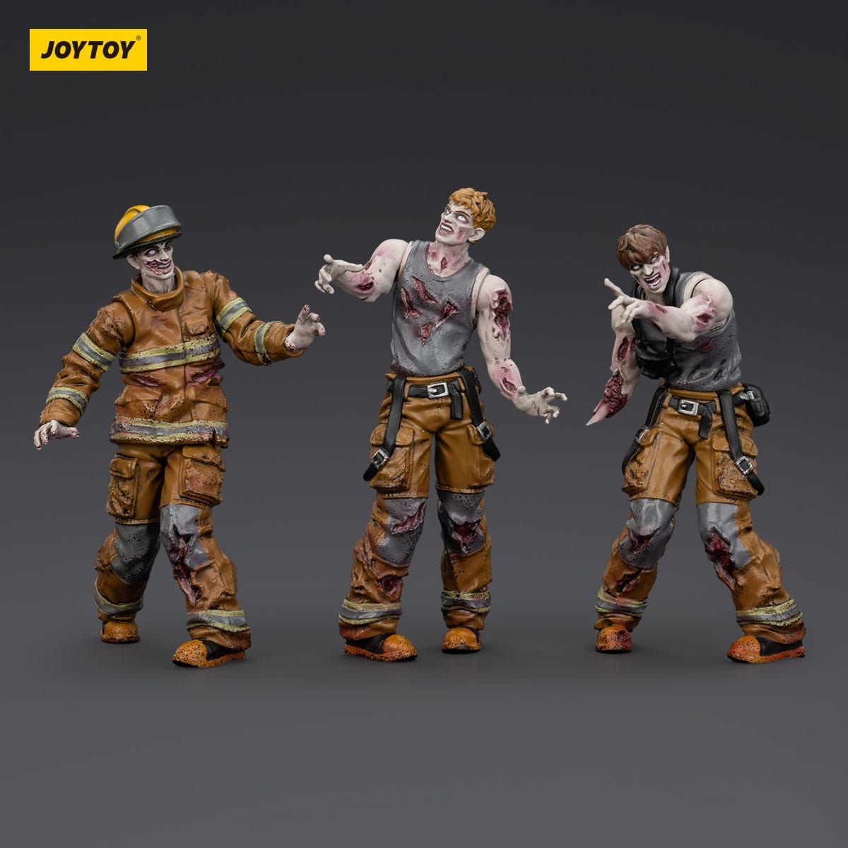 Zombie Dark Source 3-Pack Firefighters