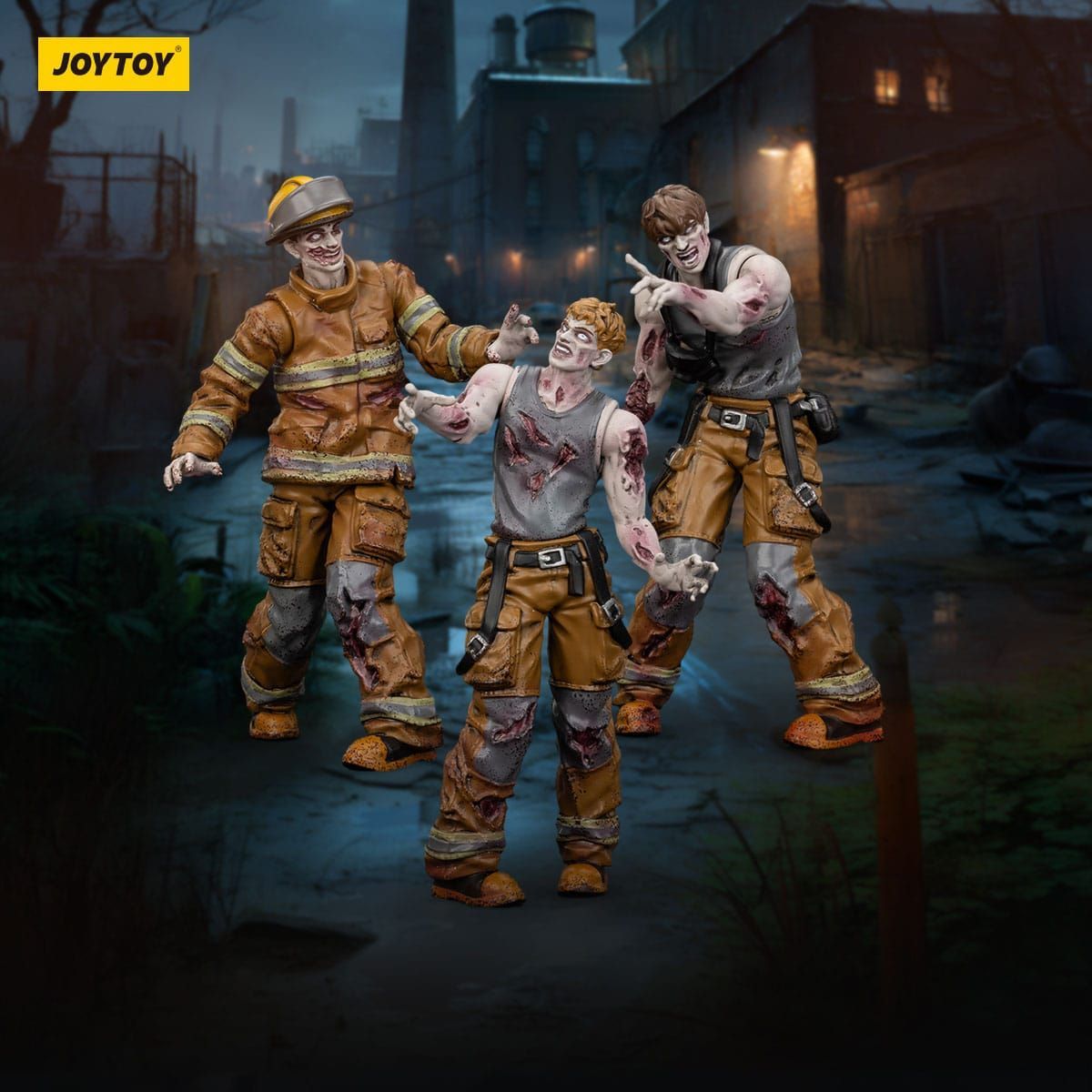 Zombie Dark Source 3-Pack Firefighters