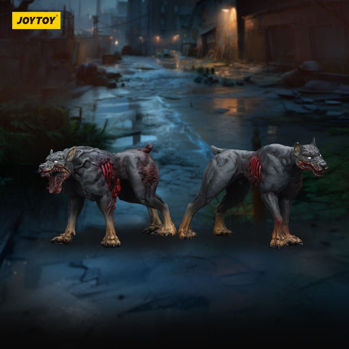 Zombie Dark Source 2-Pack Police Dogs
