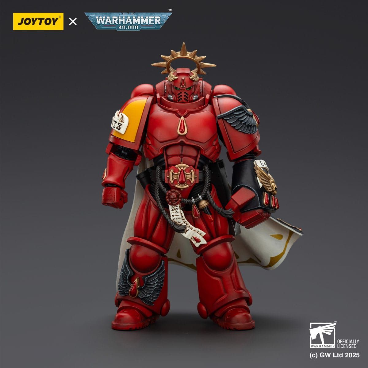 Warhammer 40k: Combat Patrol Blood Angels Action Figure Captain with Inferno Pistol & Power Fist