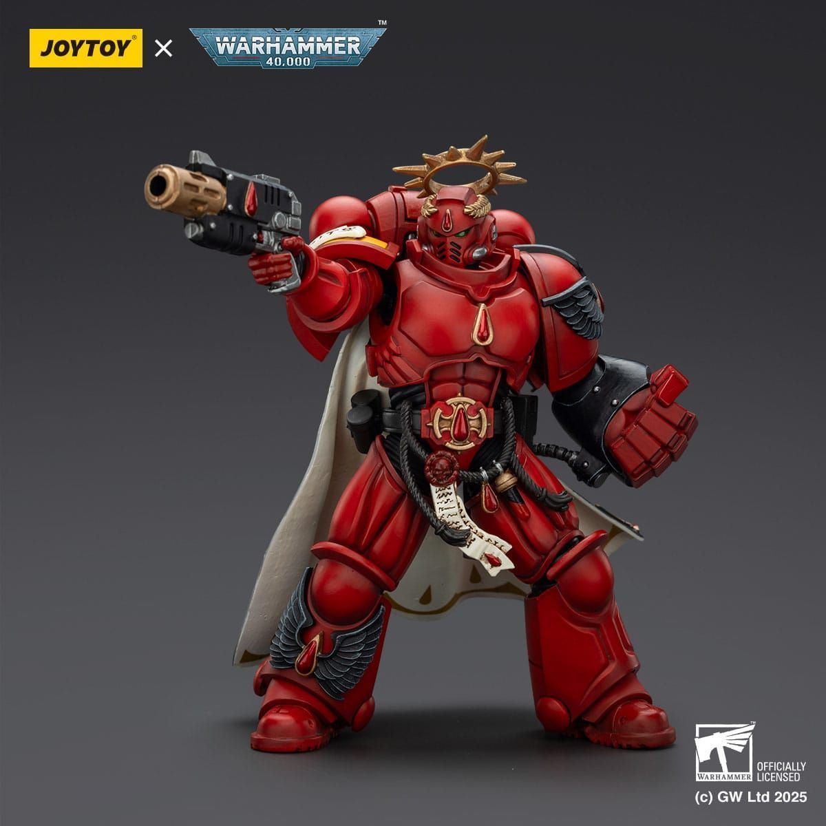 Warhammer 40k: Combat Patrol Blood Angels Action Figure Captain with Inferno Pistol & Power Fist