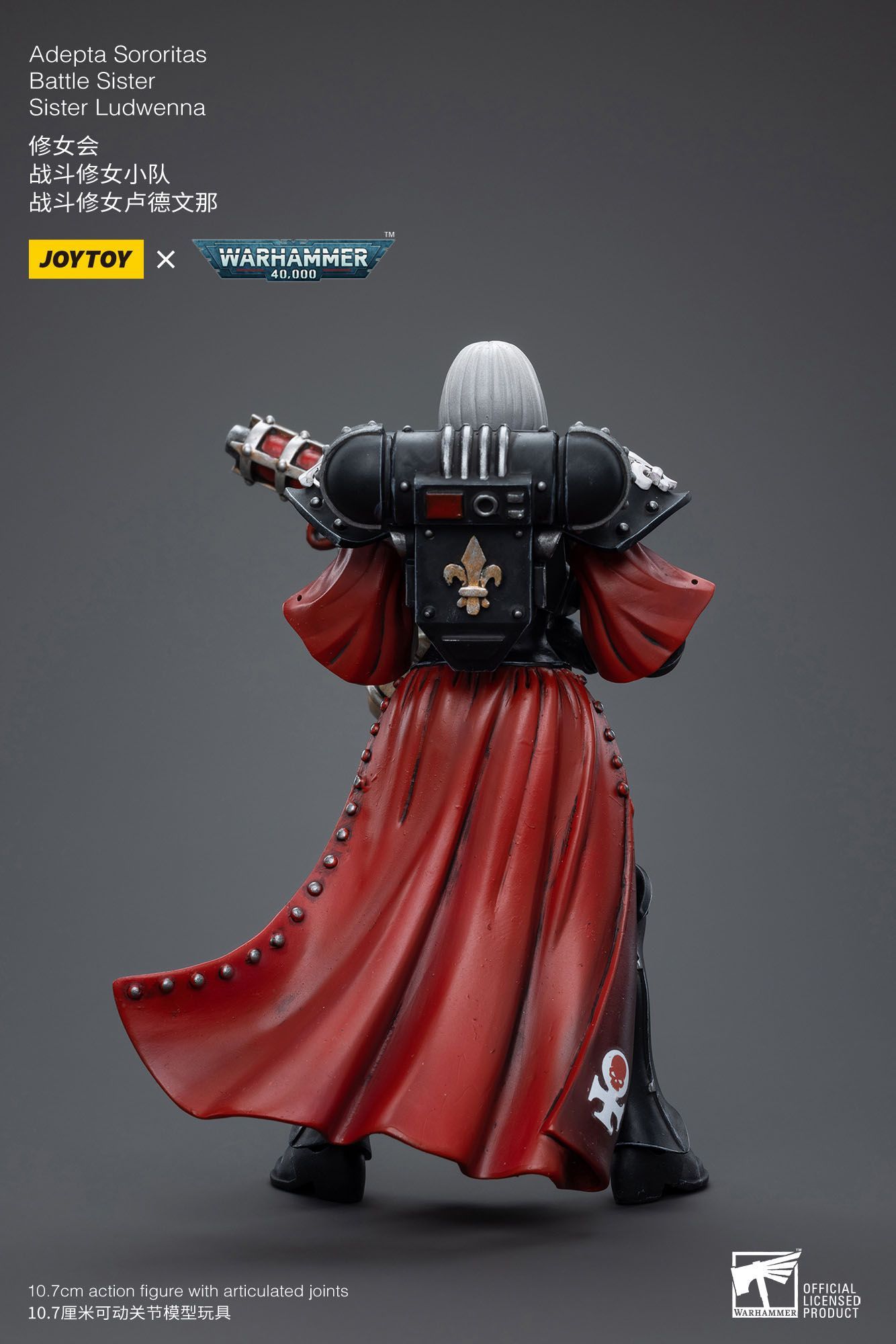 Warhammer 40k Action Figure 1/18 Adepta Sororitas Battle Sister Sister Ludwenna 10,7 cm