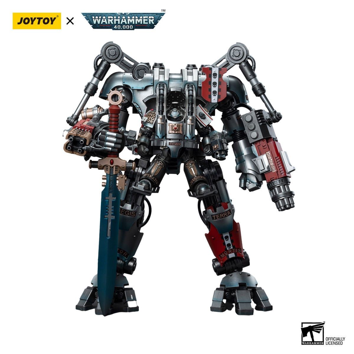 Warhammer 40k  1/18 Grey Knights Nemesis Dreadknight (Including Grey Knights Terminator Caddon Vibova)