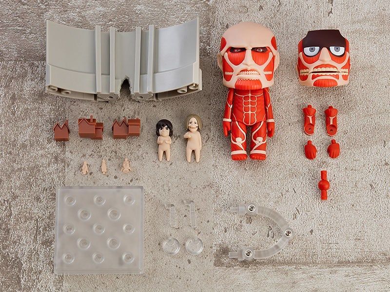 Attack on Titan Nendoroid Action Figure Colossal Titan Renewal Set