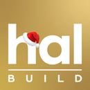 Hal Build Logo in Gold