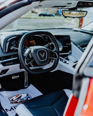 Interior c8 vette
