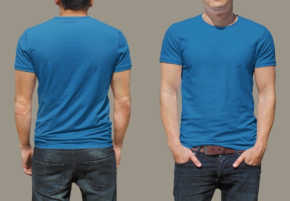 T-shirt blu