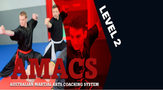Kickboxing and Muay Thai themed martial arts graphic