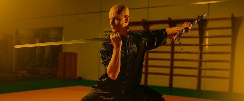 Instructor showing proper technique