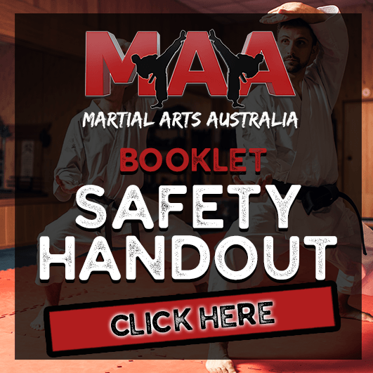 Martial arts australia booklet safety handout click here