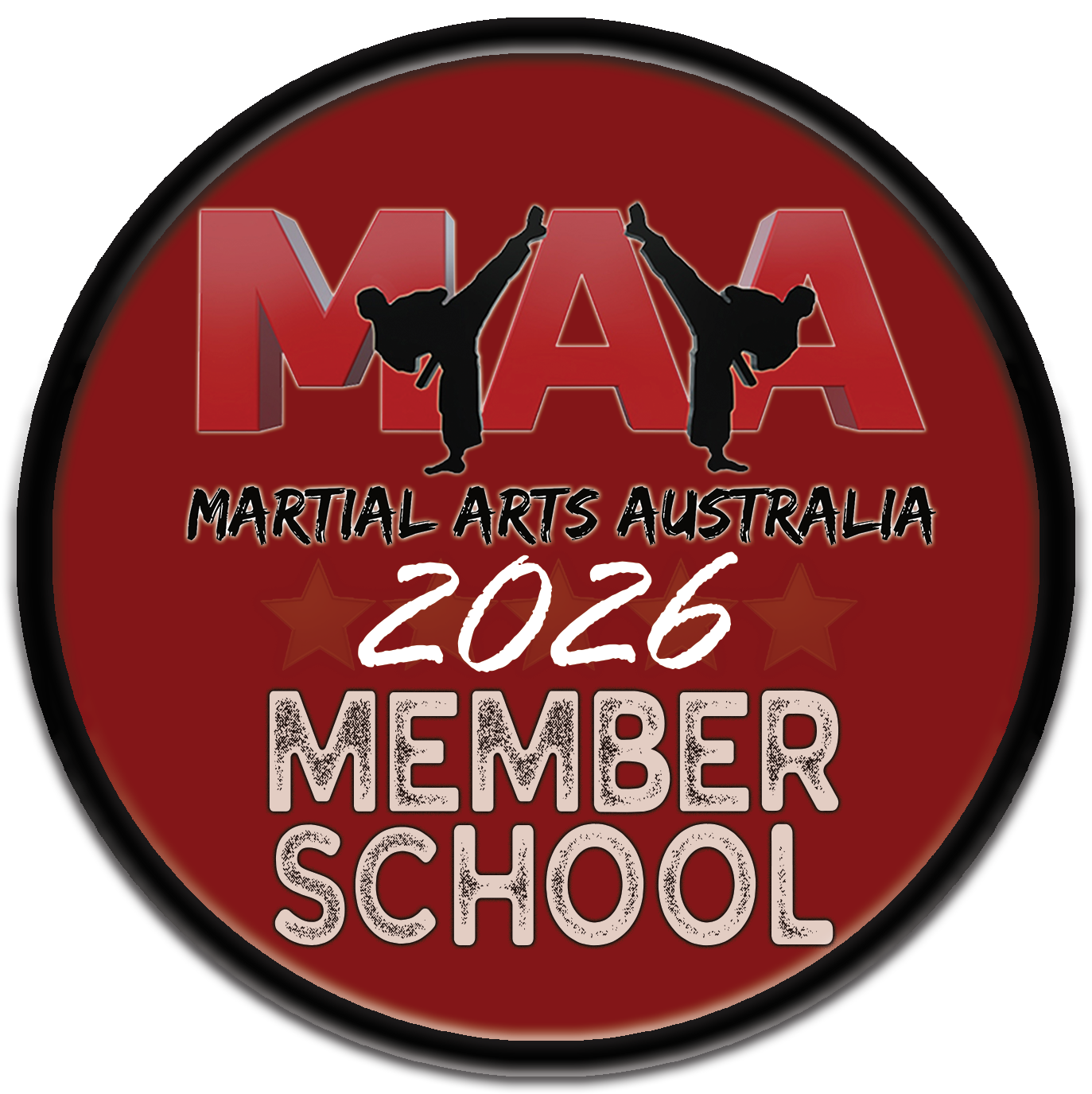 A maya martial arts australia 2025 member school logo