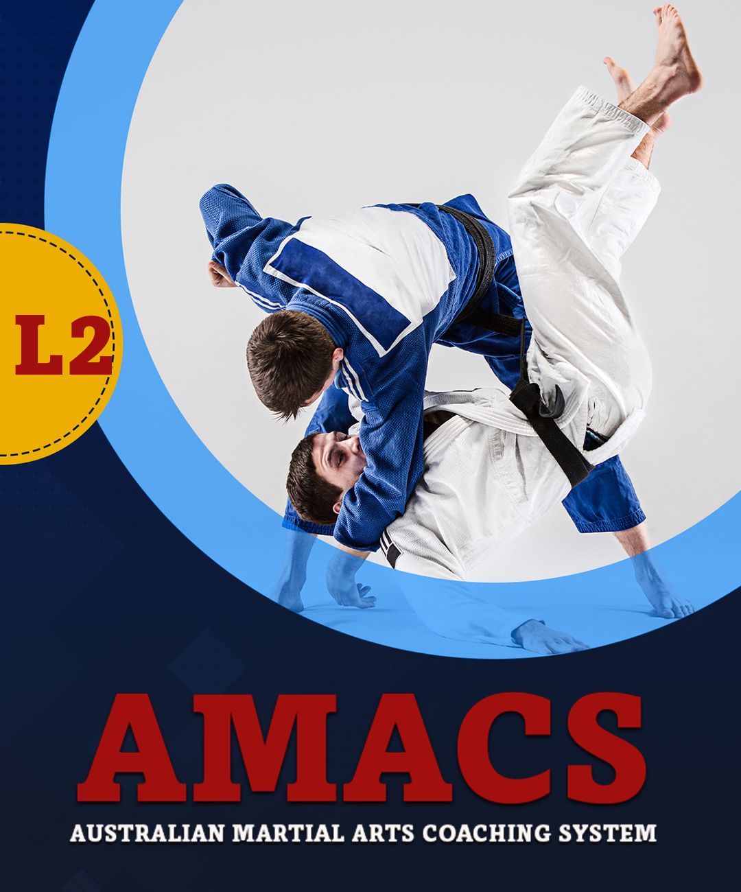 A poster for the australian martial arts coaching system