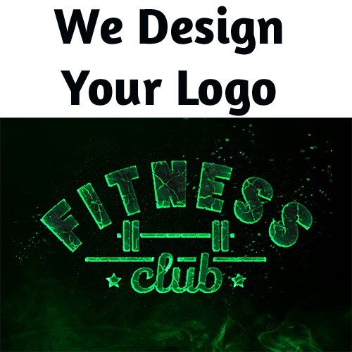 We design your logo for a fitness club.