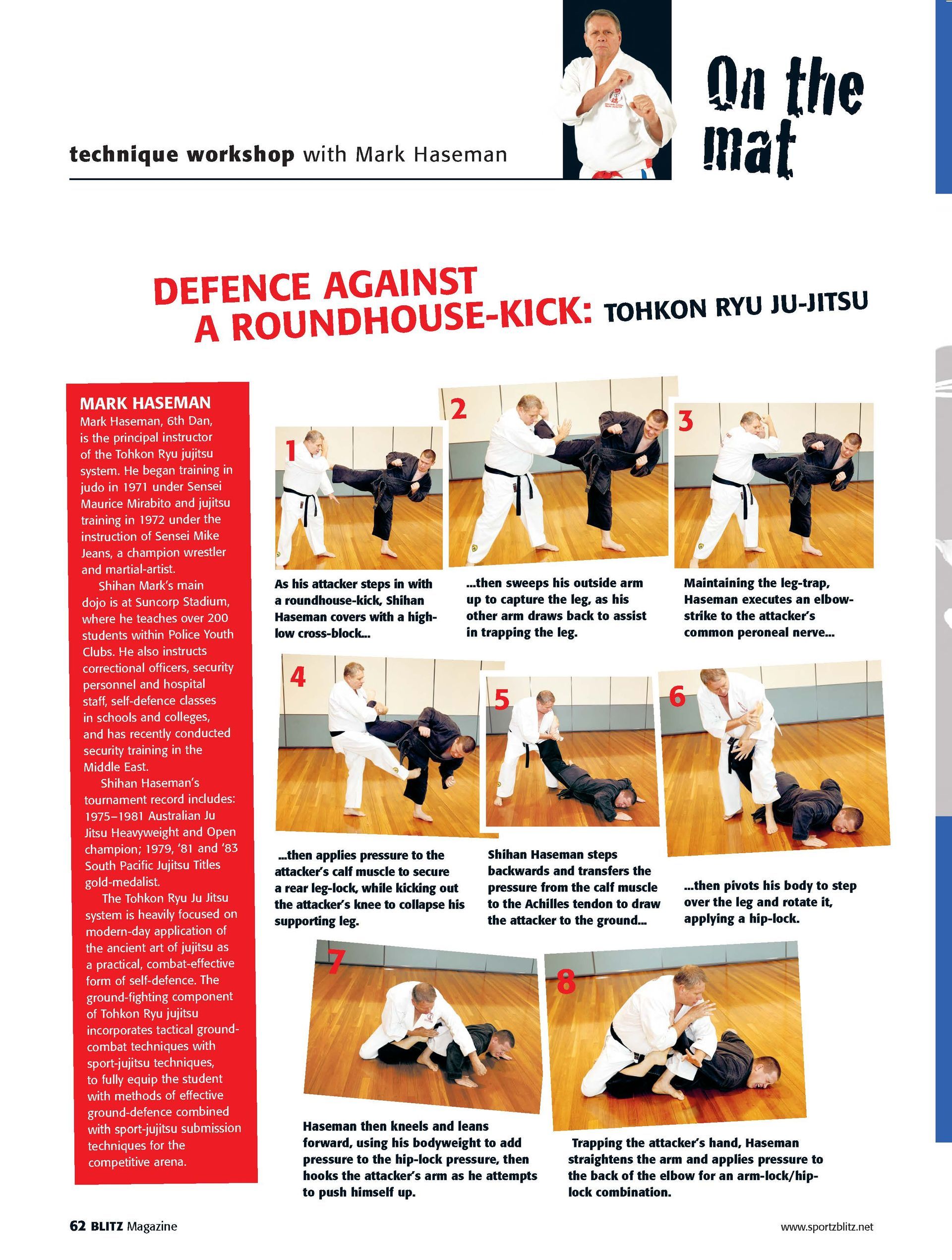 Mark Haseman featured in Blitz Magazine Vol. 21