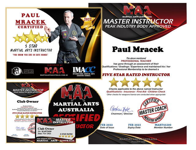 Membership Packages for Martial Arts Australia instructors and school owners