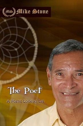 Book cover: Mike Stone, smiling man, dreamcatcher, title 