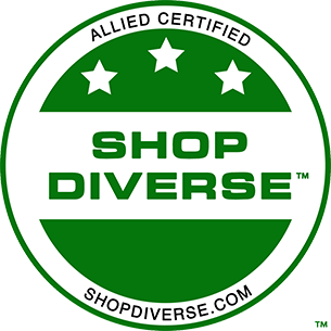 Shop Diverse™ by Edtrinsic green-means-go logo