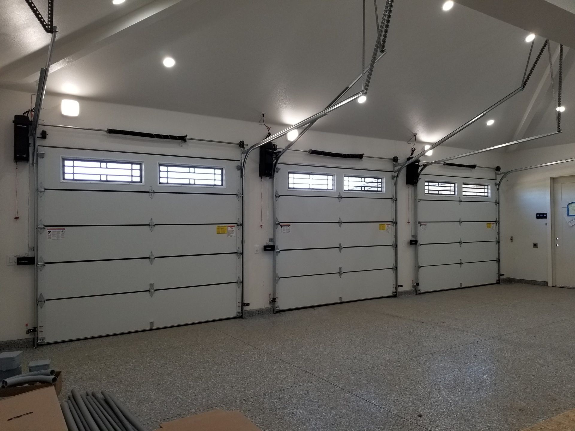 Garage Door Maintenance New Construction 3