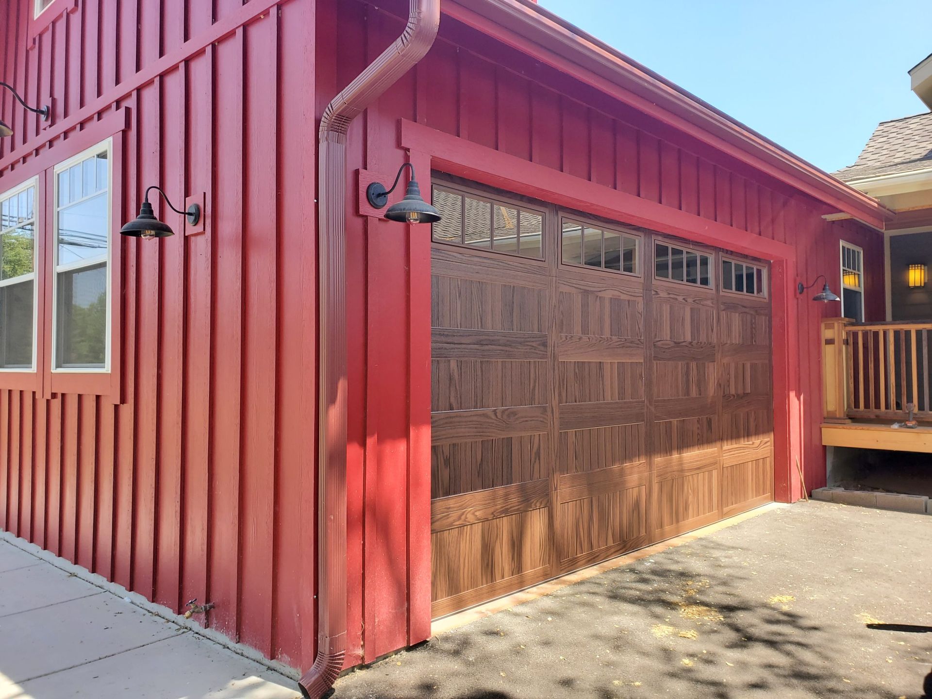 Garage Door Maintenance New Construction 2