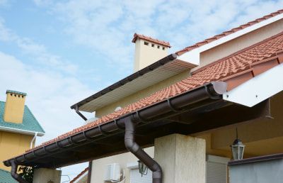 half round rain gutters