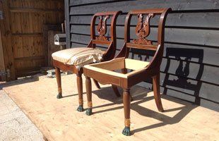 Antique furniture restoration- ex 1