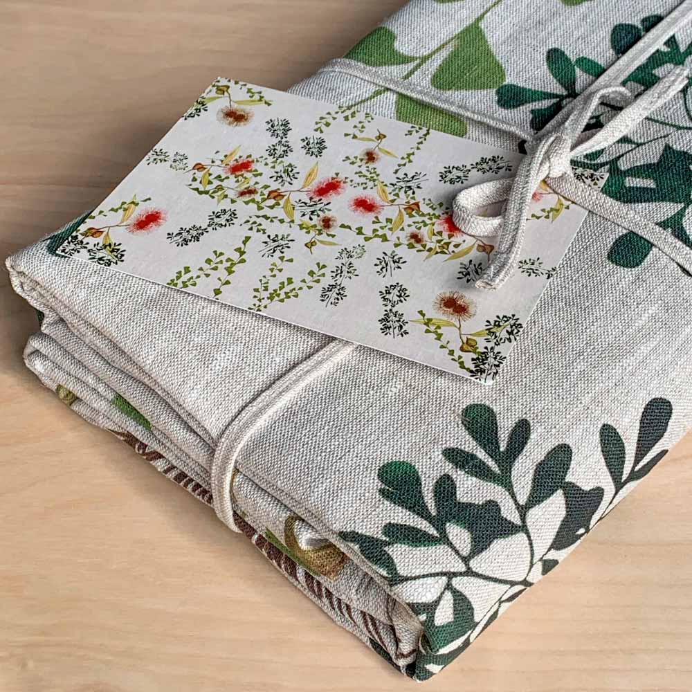 Linen teatowels, tablerunners & table cloths Price Range $35-$290