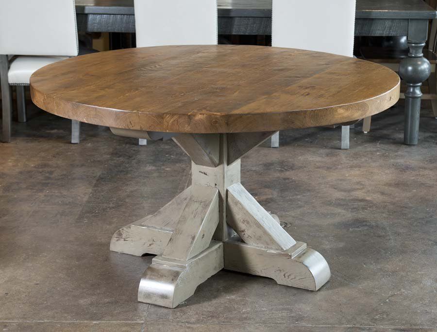 reclaimed wood table