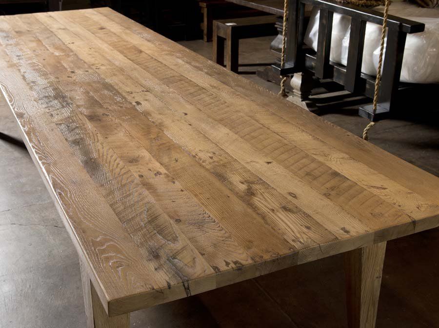 Reclaimed wood table Nashville