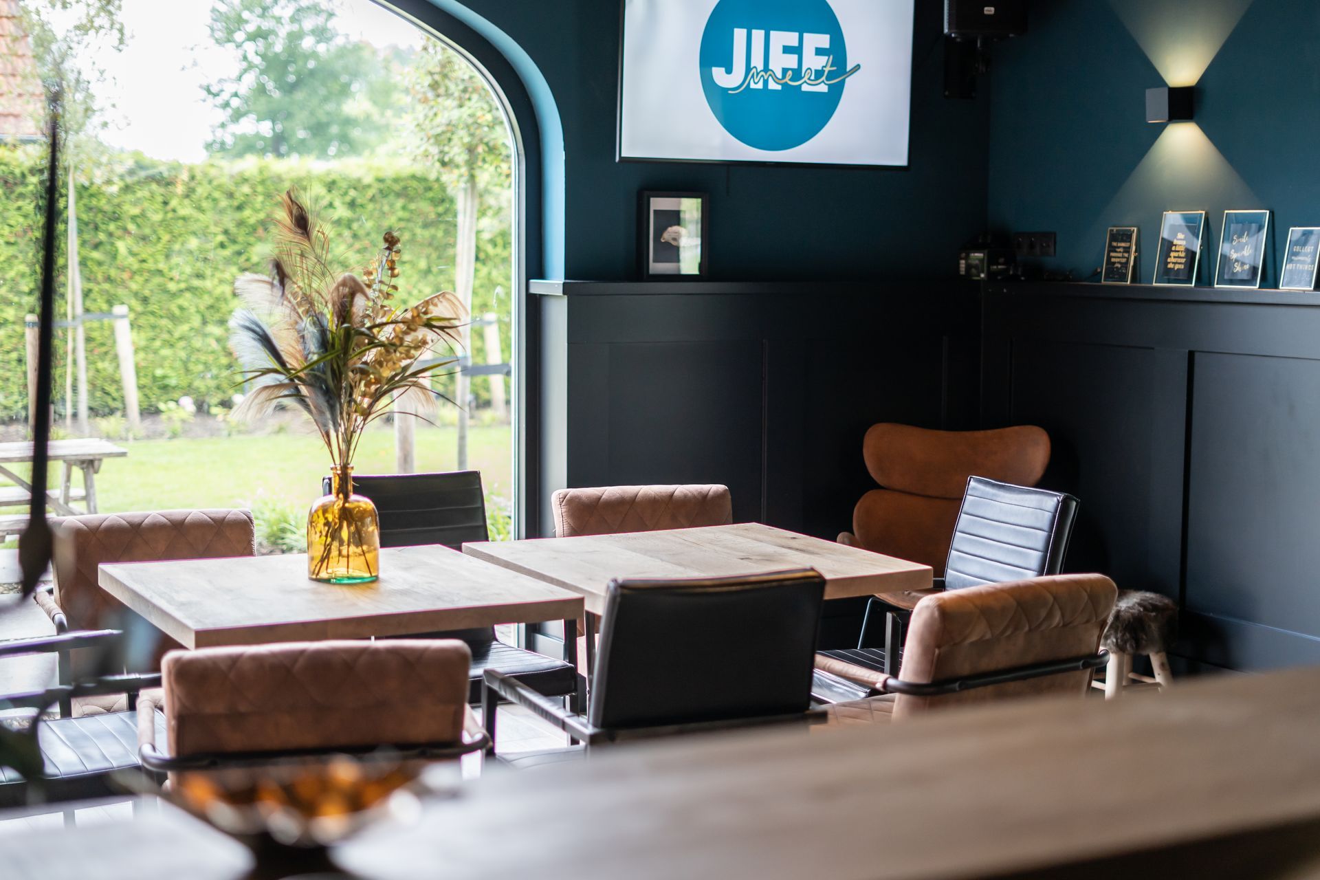 vergaderen met een view