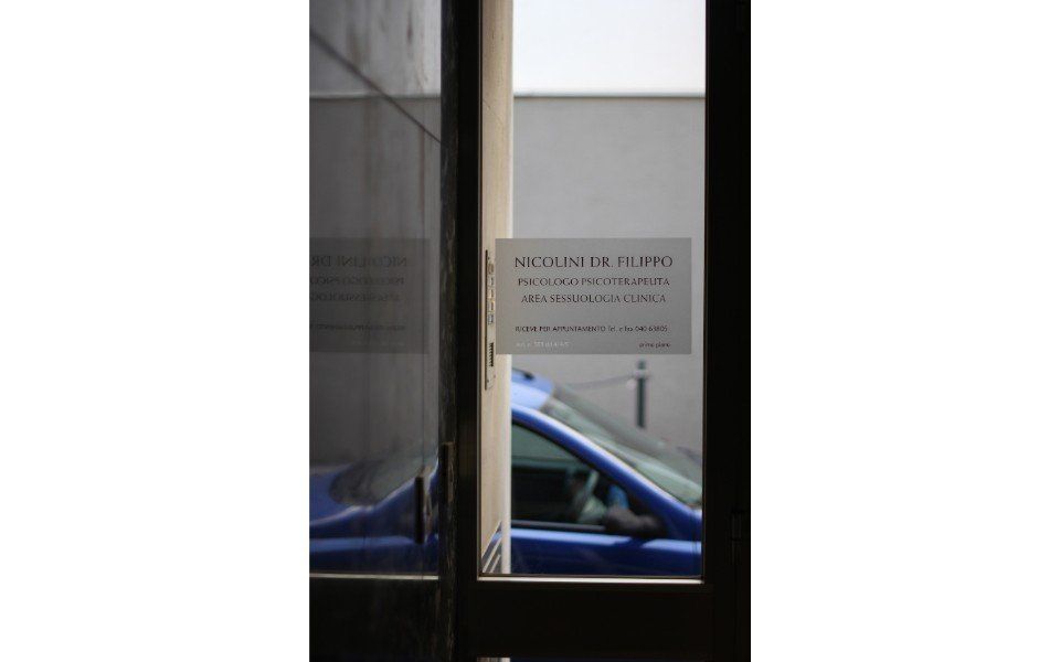 Porta d'ingresso studio di psicologia