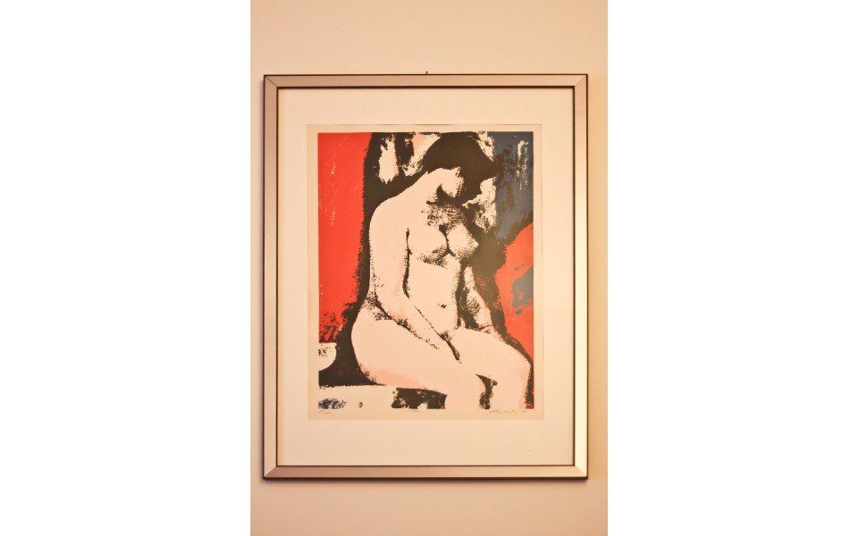 Quadro di una donna nuda