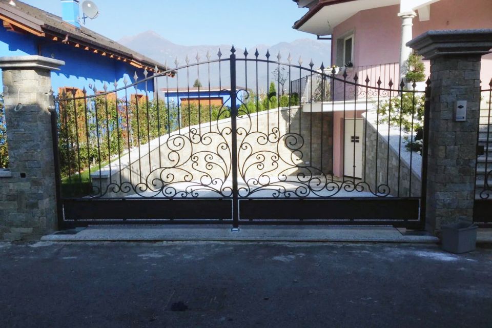 Cancello in ferro battuto