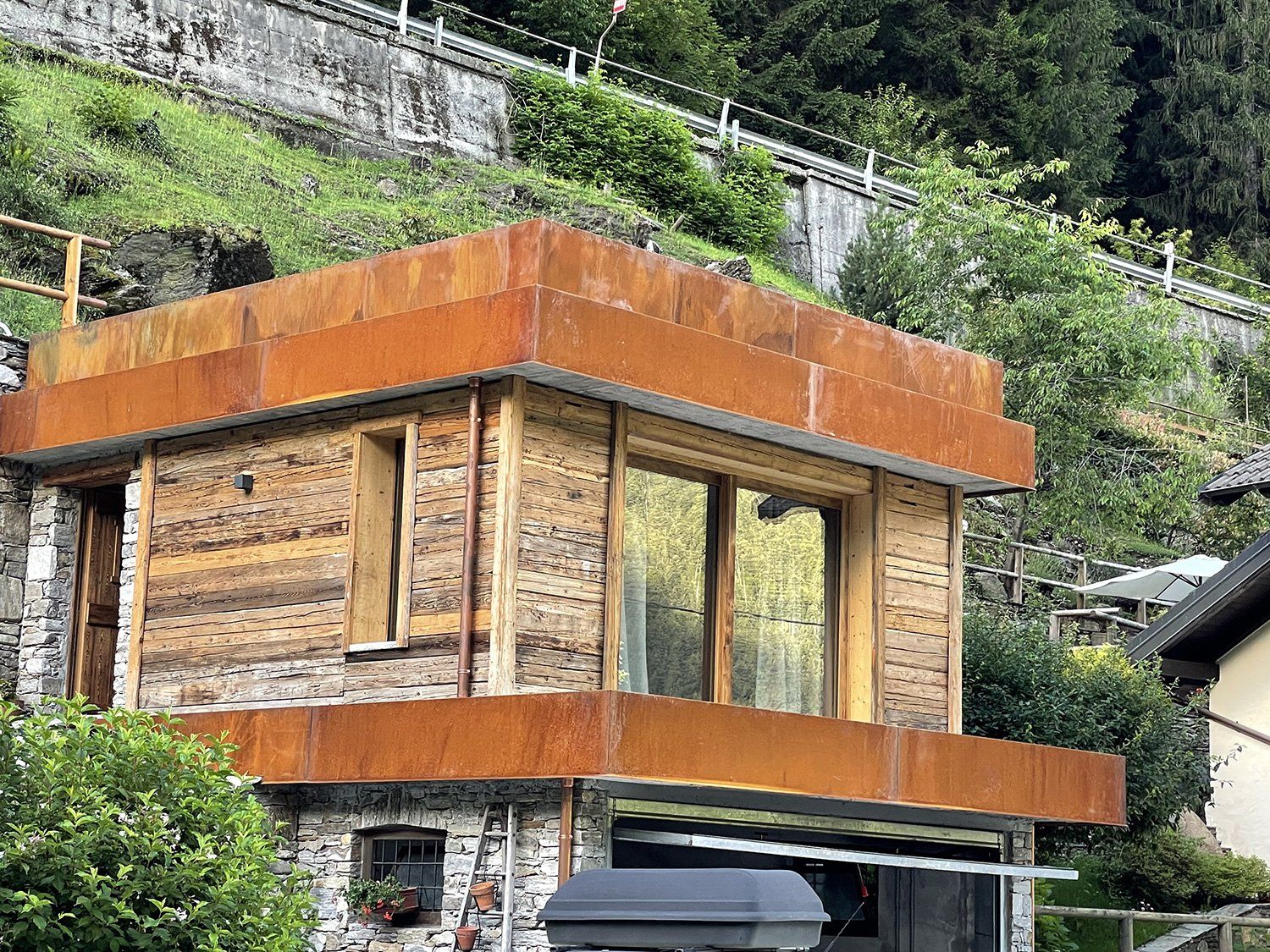 rivestimento facciate in legno