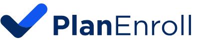 The planenroll logo has a blue check mark on it.