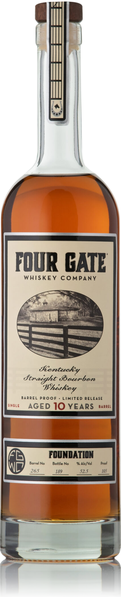 Foundation 10YR | Four Gate Whiskey Company | USA
