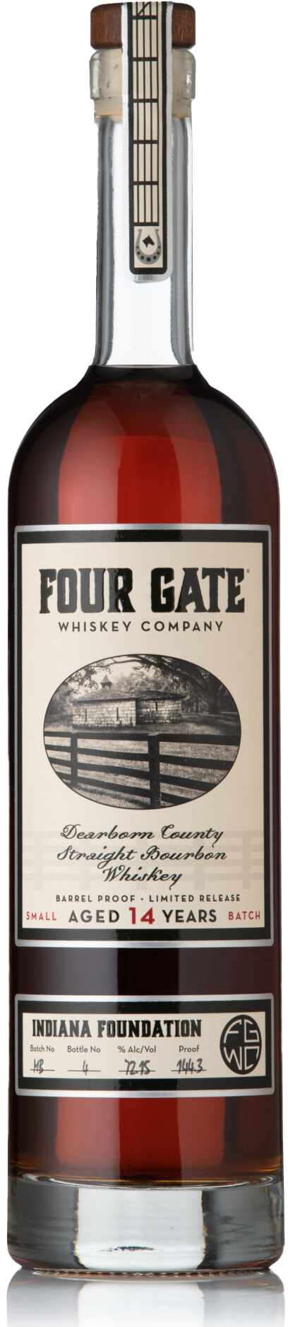 Four Gate Indiana Foundation 14 Year (Micro Batch) bottle