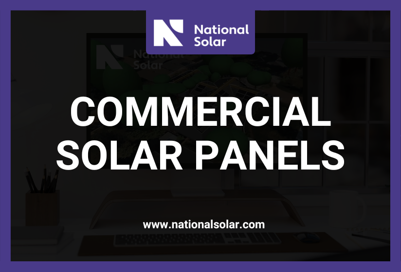 A national solar ad for commercial solar panels