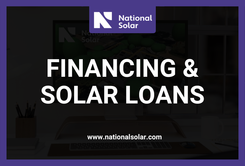 A national solar ad for financing solar loans