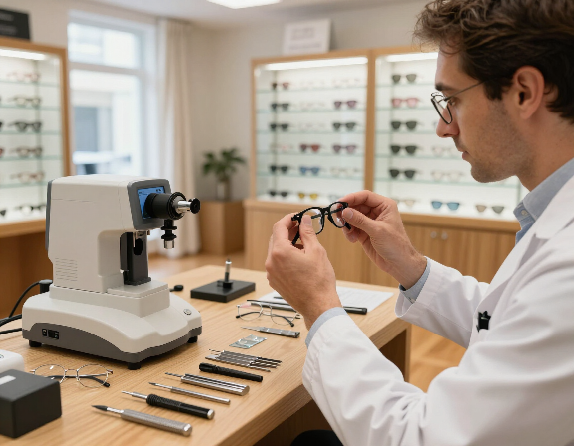 Taller de ajuste y reparaci&oacute;n de lentes