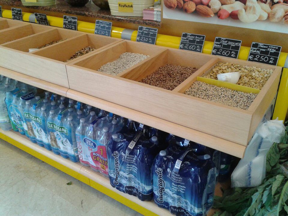 arredamento per supermercato